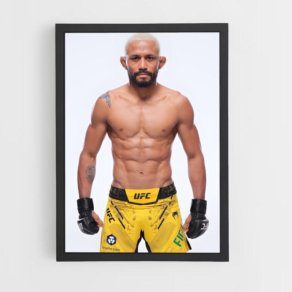 Poster Figueiredo en Action – affiche MMA (vue 2)